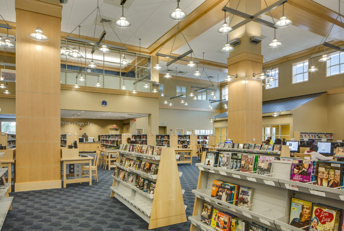 South Bowie Library Design Incorporated in Retail and Housing Complex ...